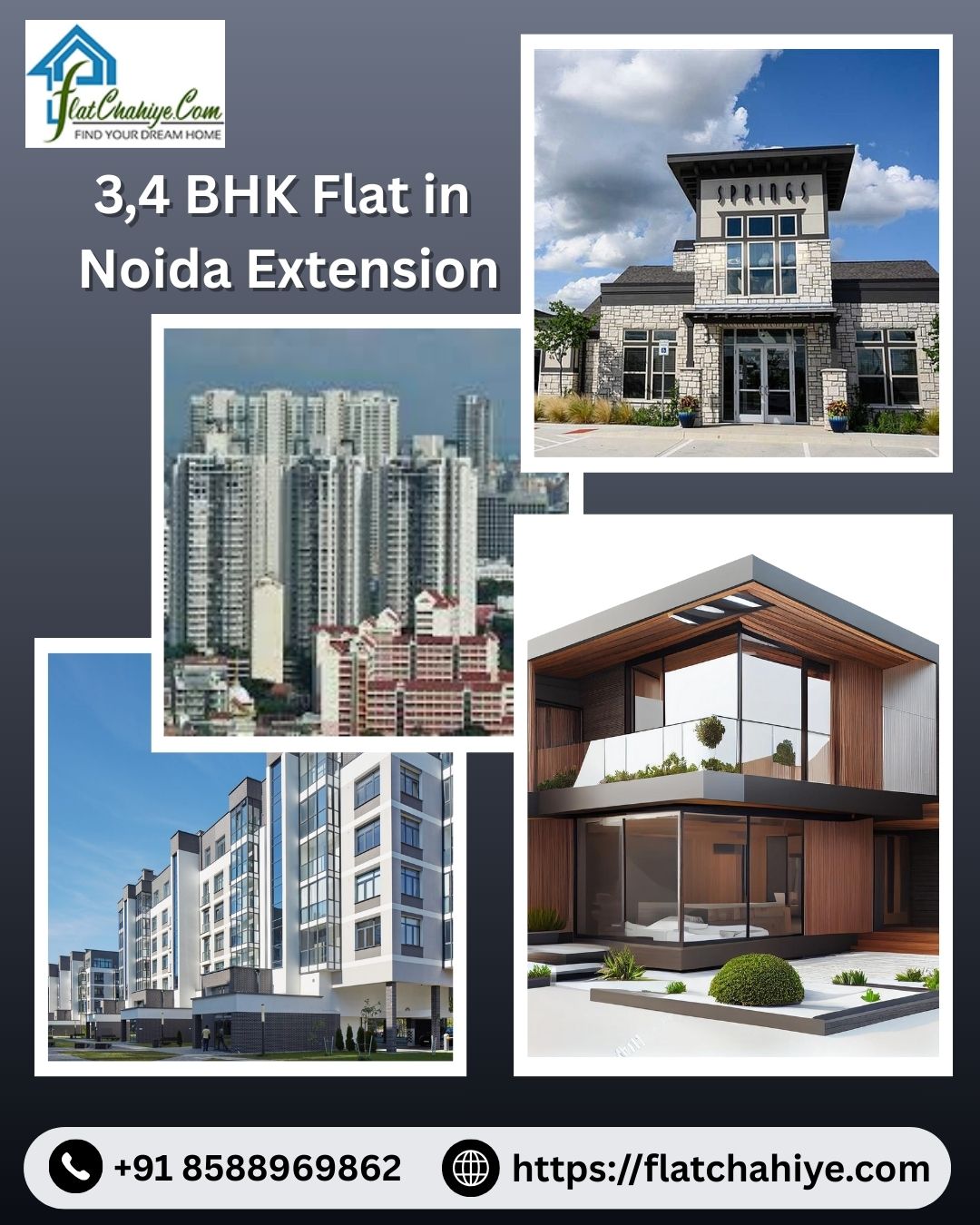 Value 3,4 BHK Flat in Noida Extension – Limited Availability